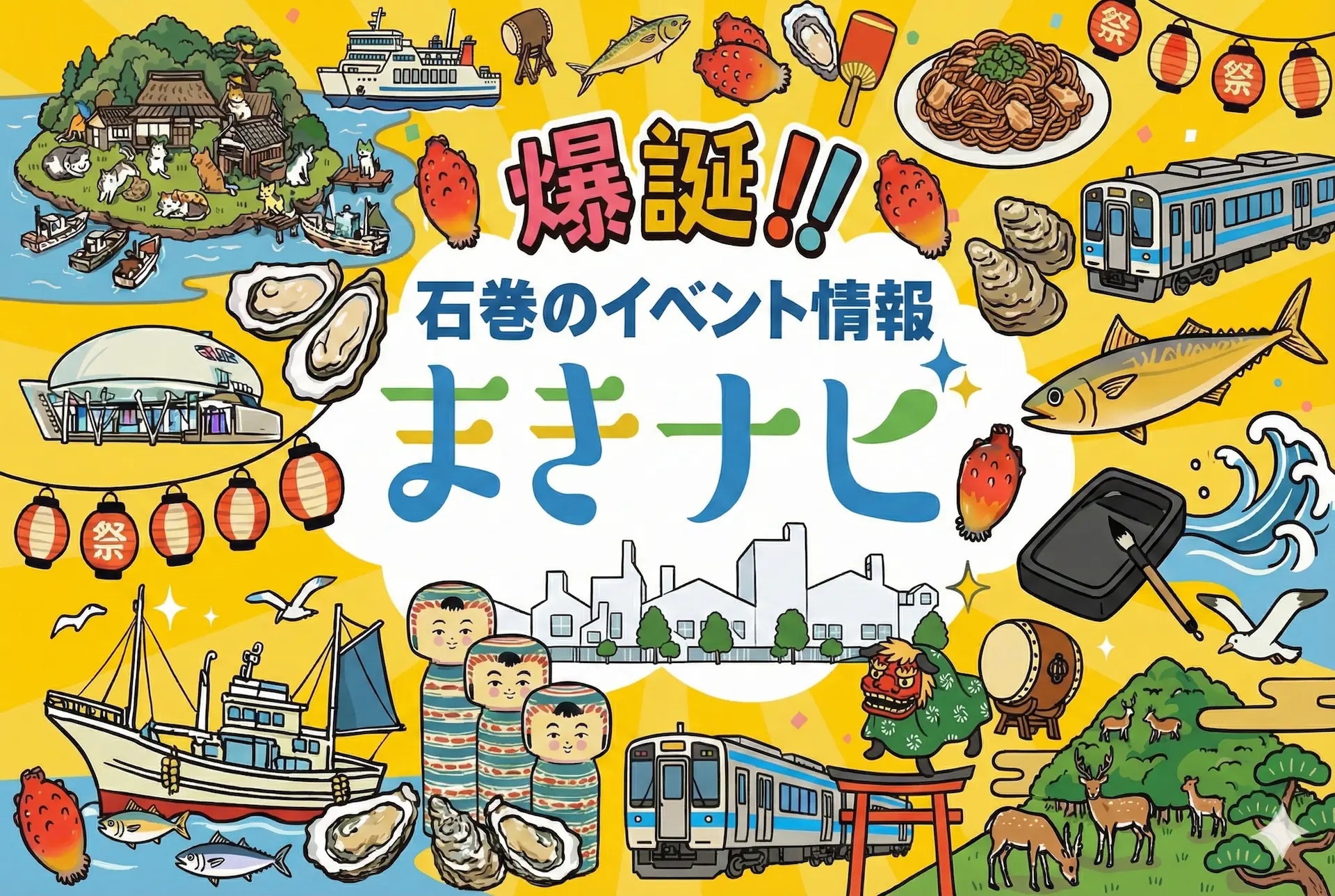 石巻地域のイベント＆おでかけ情報サイト「まきナビ」
