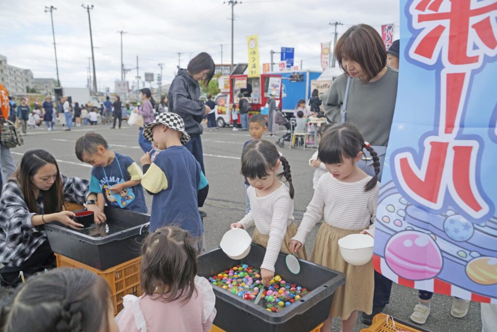 こがねはマルシェ出張展開｜おさんぽ in 渡波イオン