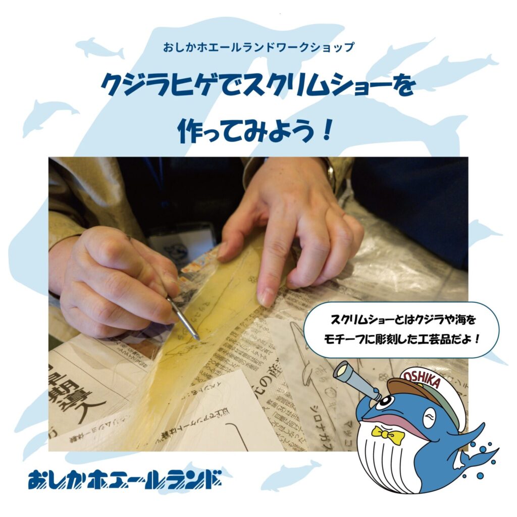 クジラヒゲでスクリムショーを作ってみよう！